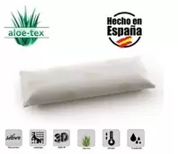 Oferta de Almohada Viscoelástica de Copos 3D con Aloe Vera Aloe-Tex 70, 90, 105, 135, 150 por 15,9€ en eBay