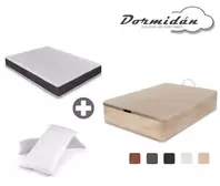 Oferta de CONJUNTO canape abatible + colchon viscoelástico Brisa +almohada visco copos por 269€ en eBay