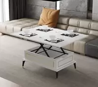 Oferta de Coffee to dining table, Extendable coffee table, Lift top coffee table, OCEAN por 397,25€ en eBay