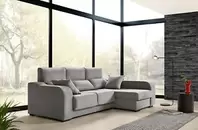 Oferta de Sofa Chaiselongue Zafiro 3 Plazas Tela Antimanchas Derecha e Izquierda por 608,99€ en eBay