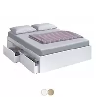 Oferta de Cama con 4 cajones dormitorio matrimonial moderno, Kendra por 208,9€ en eBay