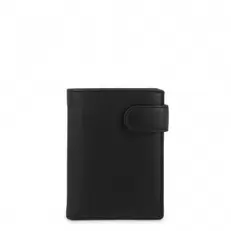 Oferta de Cartera grande de hombre con monedero exterior en piel vacuno color negro - Boston por 59€ en El Potro