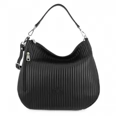 Oferta de Bolso Hobo mujer en piel vacuno color negro - Cromo por 165€ en El Potro