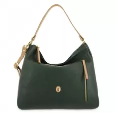 Oferta de Bolso Hobo grande de mujer en piel vacuno color verde- Oasis por 136€ en El Potro