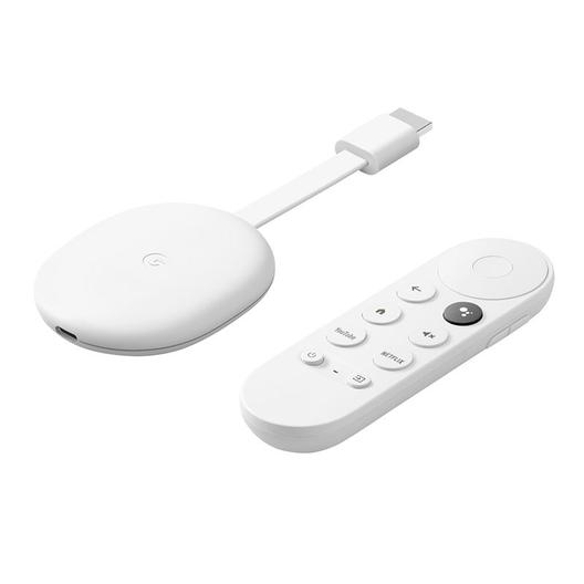 Oferta de Reproductor multimedia GOOGLE Chromecast con GOOGLE TV HD (incluye mando) por 39,96€ en Electro Depot