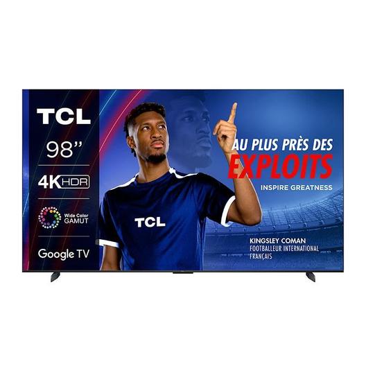 Oferta de Televisor TCL 98" UHD 4K 144Hz Google TV 98P743 por 1869,96€ en Electro Depot