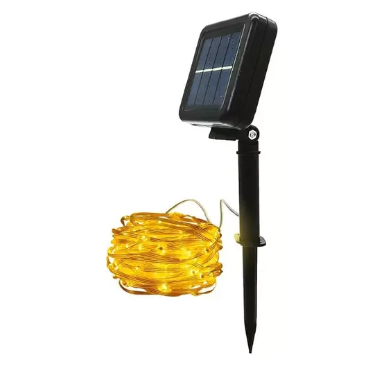 Oferta de Guirnalda solar exterior ON.EARZ 20m por 9,86€ en Electro Depot