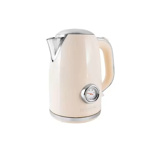 Oferta de Hervidor KITCHENCOOK RETRO TEA CREME 1.7 por 29,96€ en Electro Depot