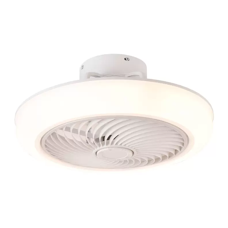 Oferta de Ventilador de techo Wind luz LED Ø47 cm por 69€ en Embargos a lo bestia