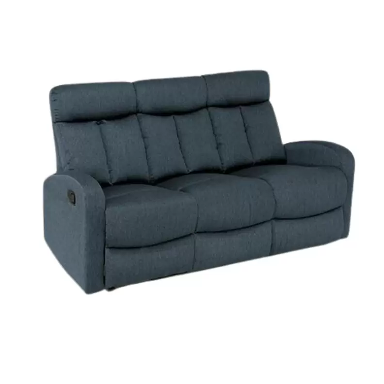 Oferta de Sofá relax Siberia 3 plazas marengo 100x180x95 cm por 734€ en Embargos a lo bestia