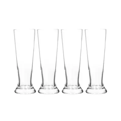 Oferta de Set 4 vasos de cerveza cristal por 6,99€ en Embargos a lo bestia