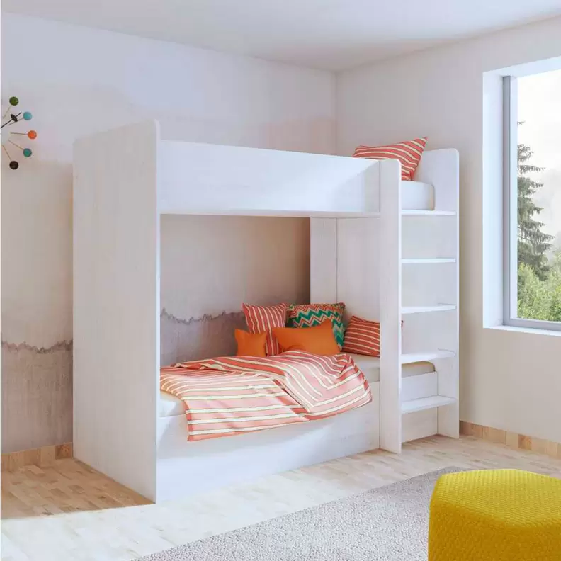 Oferta de Litera Donald 2 camas 181x204,9x111,5 cm por 564€ en Embargos a lo bestia