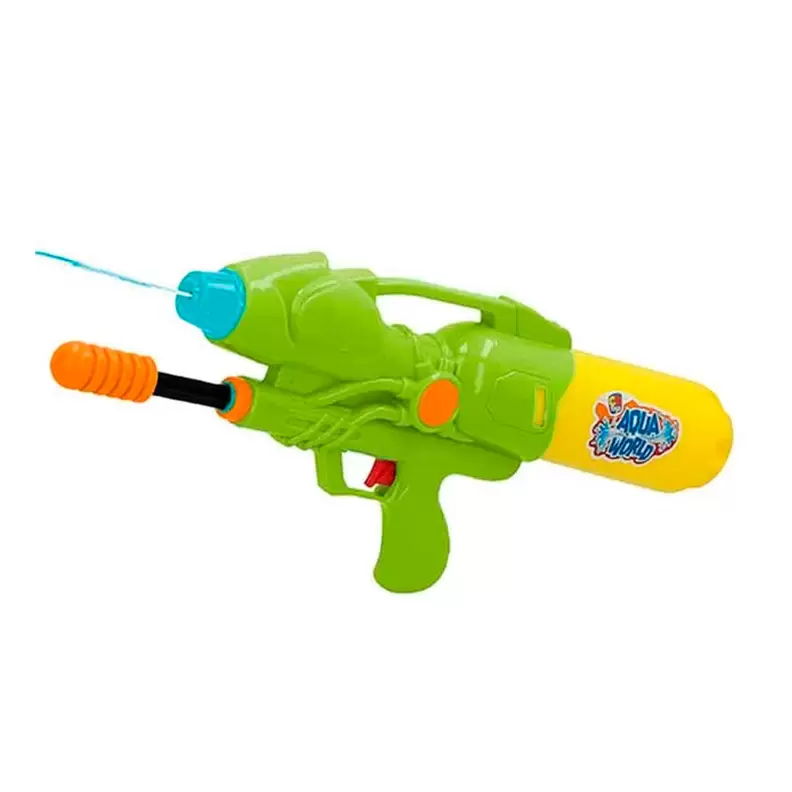 Oferta de Pistola de agua Aqua World 42 cm por 3,99€ en Embargos a lo bestia