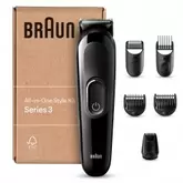 Oferta de BRAUN MGK3420BLKBLK AFEITADORA 6 EN 1 por 18€ en Eureka Electrodomésticos