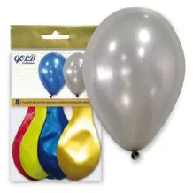 Oferta de 8 globos metalizados Gold Edition Mix por 2,95€ en EurekaKids