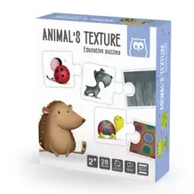 Oferta de Animals Texture puzzle educativo por 15,95€ en EurekaKids