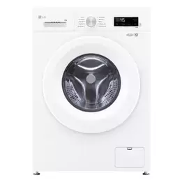 Oferta de Lavadora carga frontal LG F4X1008NWH por 409€ en Euronics