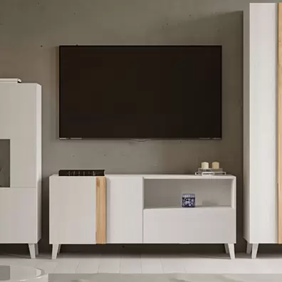 Oferta de Mueble TV HELSTON «A» por 205€ en Expo Mobi