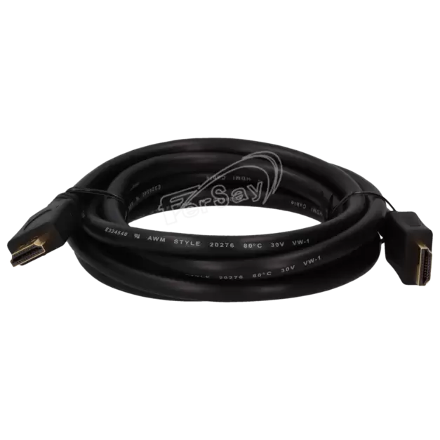 Oferta de Cable HDMI macho 19PIN - HDMI macho 19PIN 2 metros por 16,02€ en Fersay
