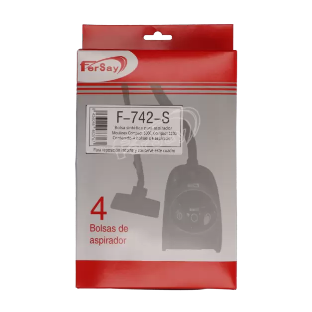 Oferta de Bolsa aspirador Moulinex Compact 1000-1100 por 7,99€ en Fersay