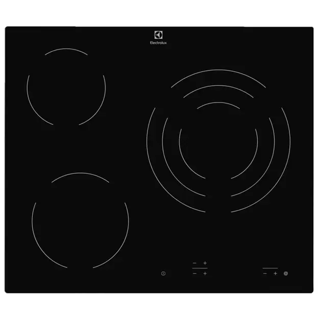 Oferta de Vitroceramica Radiante 3 zonas, zona triple de 27cm, sin marco, easy fix por 183,96€ en Fersay