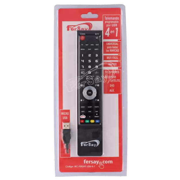 Oferta de Mando a distancia programable 4 en 1 Fersay por 20,29€ en Fersay