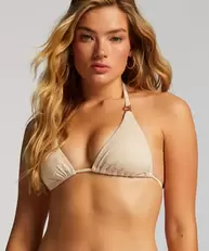 Oferta de Top de bikini triángulo crochet por 30,99€ en Hunkemoller