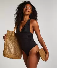 Oferta de Bolsa de playa Goldie por 27,99€ en Hunkemoller