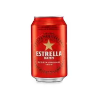 Oferta de Cerveza Rubia Lata 330ML por 0,75€ en Hiperber