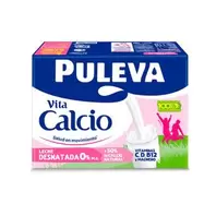 Oferta de Leche Desnatada Calcio Brik 1L por 1,29€ en Hiperber