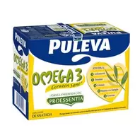 Oferta de Leche Desnatada Omega 3 Brik 1L por 1,59€ en Hiperber