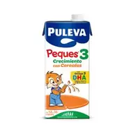 Oferta de Leche Infantil Peques 3 Cereales Brik 1L por 1,79€ en Hiperber