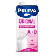 Oferta de Leche Desnatada A+D Brik 1L por 1,04€ en Hiperber