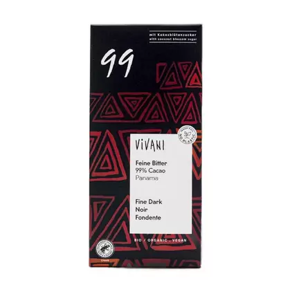 Oferta de Chocolate Negro 99% de Cacao 80g por 3,81€ en Herbolario Navarro