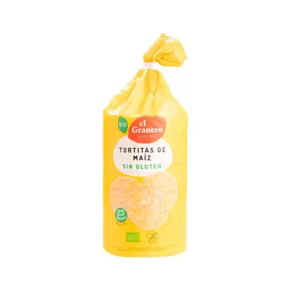 Oferta de Tortitas de Maíz sin Gluten Bio 130g por 1,52€ en Herbolario Navarro