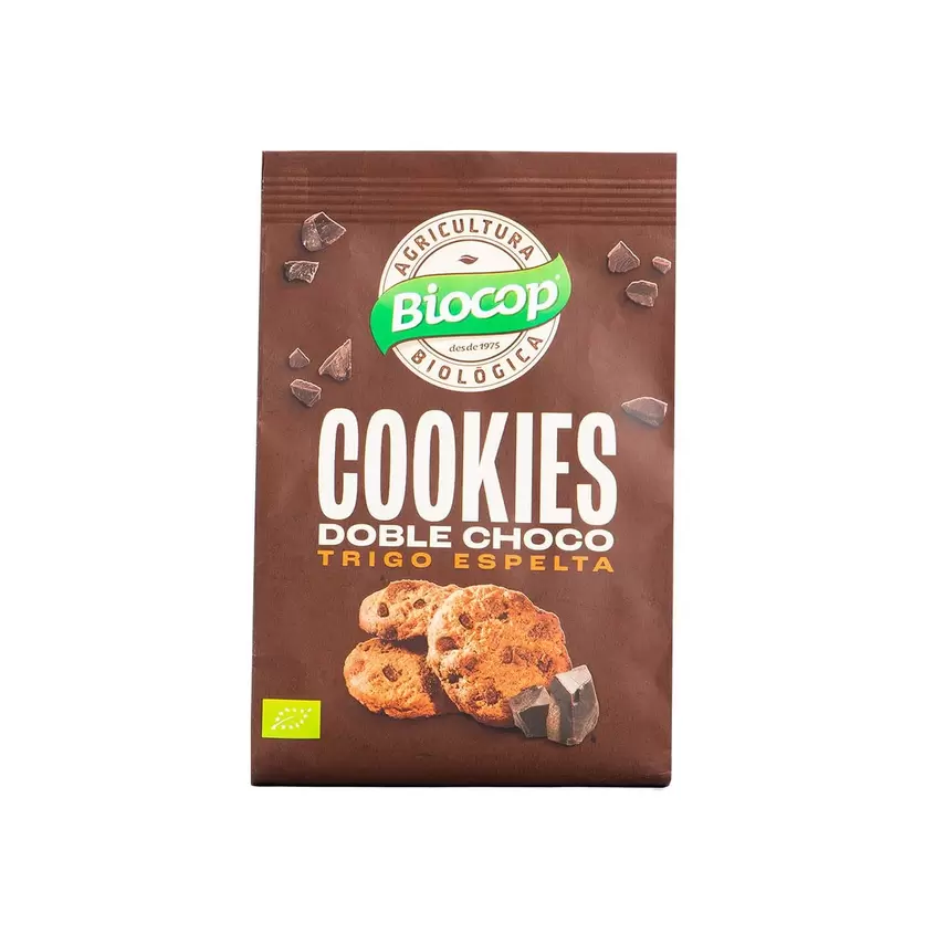 Oferta de Cookies de Trigo Espelta Doble Choco 200g por 3,38€ en Herbolario Navarro