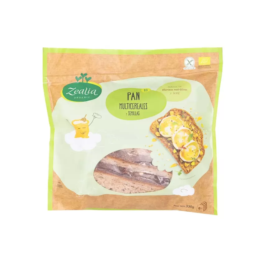 Oferta de Pan Multicereales y Semillas sin Gluten 330g por 4,12€ en Herbolario Navarro