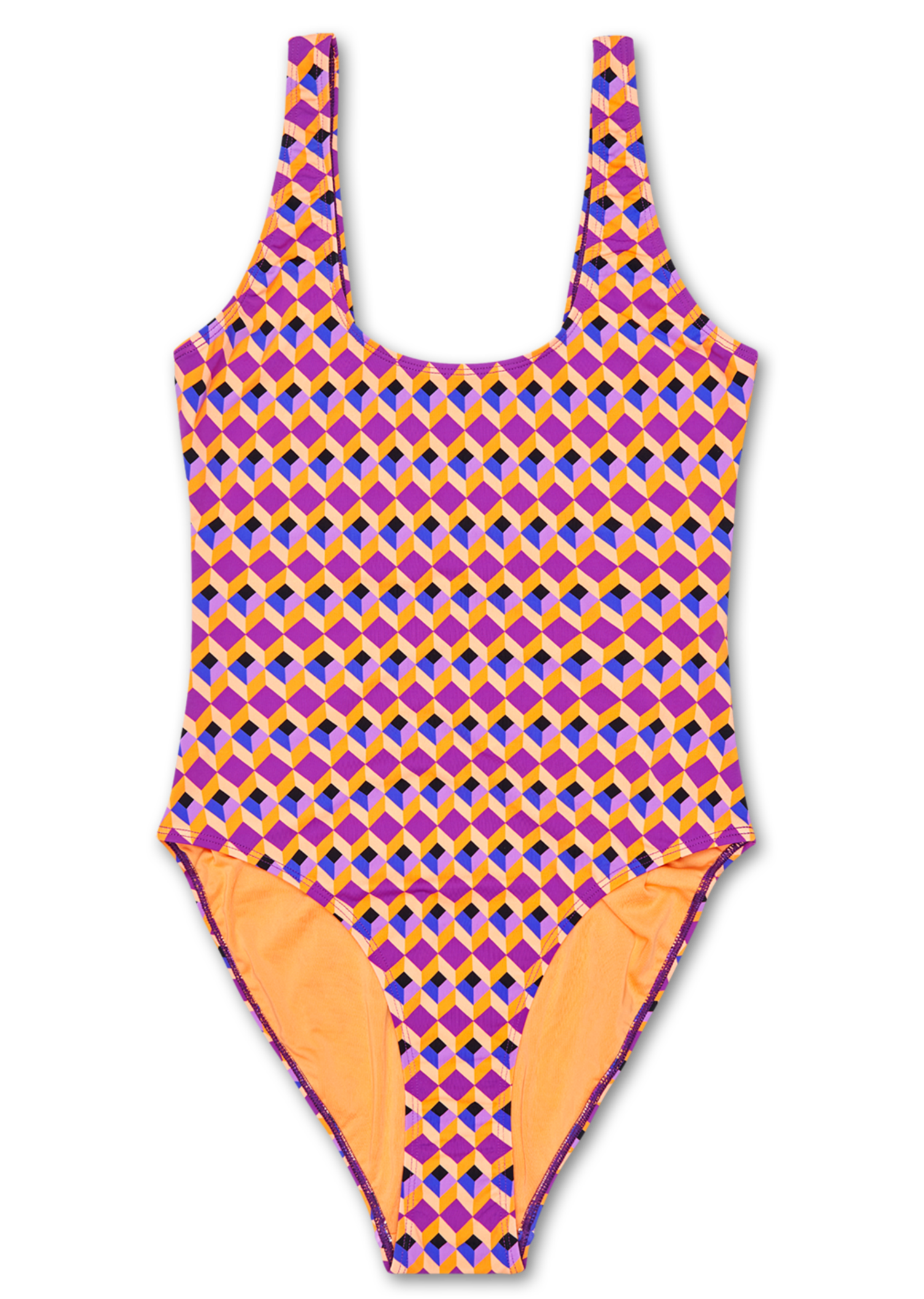 Oferta de Optic Square Swimsuit por 47,96€ en Happy Socks