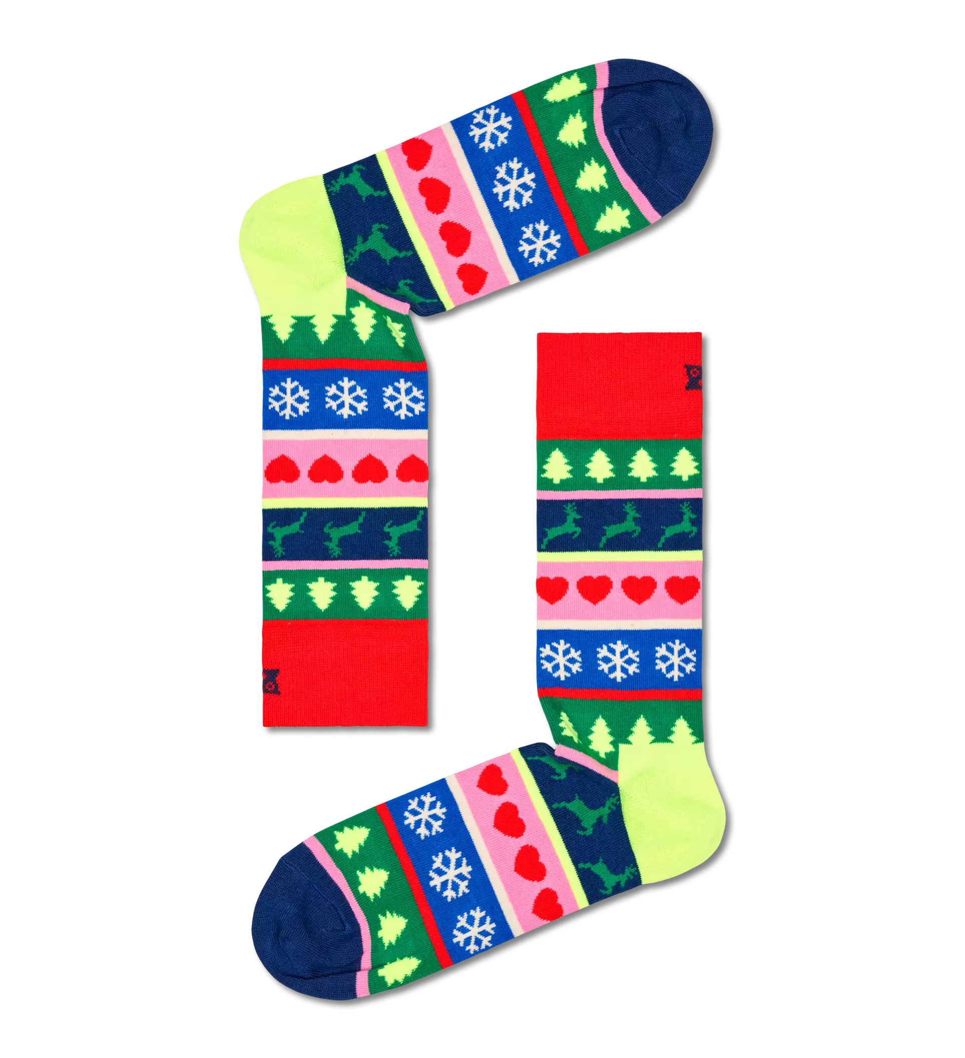 Oferta de Christmas Stripe Sock por 9,6€ en Happy Socks