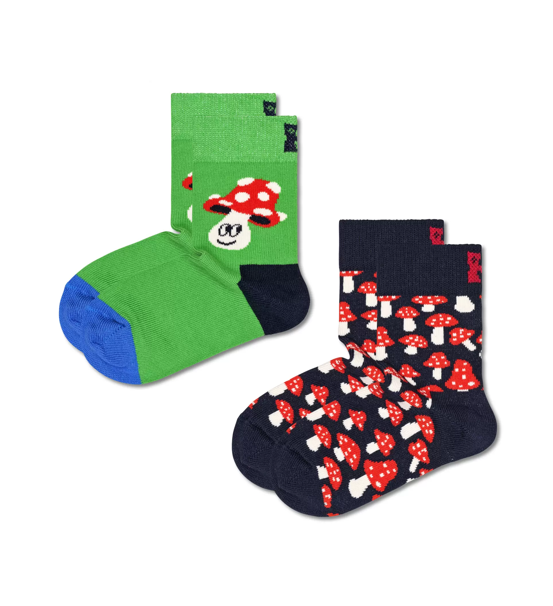 Oferta de Kids 2-Pack Happy Mushroom Socks por 7,2€ en Happy Socks