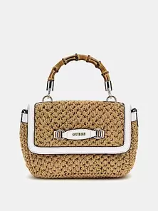 Oferta de Bolso de mano Siria paja por 87€ en Guess