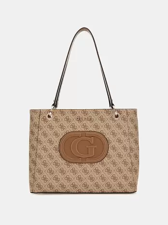 Oferta de Shopper Eco Mietta con logotipo 4G por 165€ en Guess