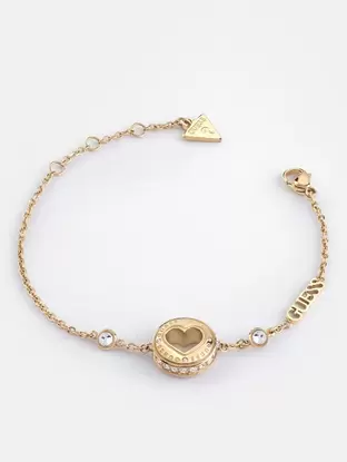 Oferta de Pulsera Rolling Hearts por 27,5€ en Guess