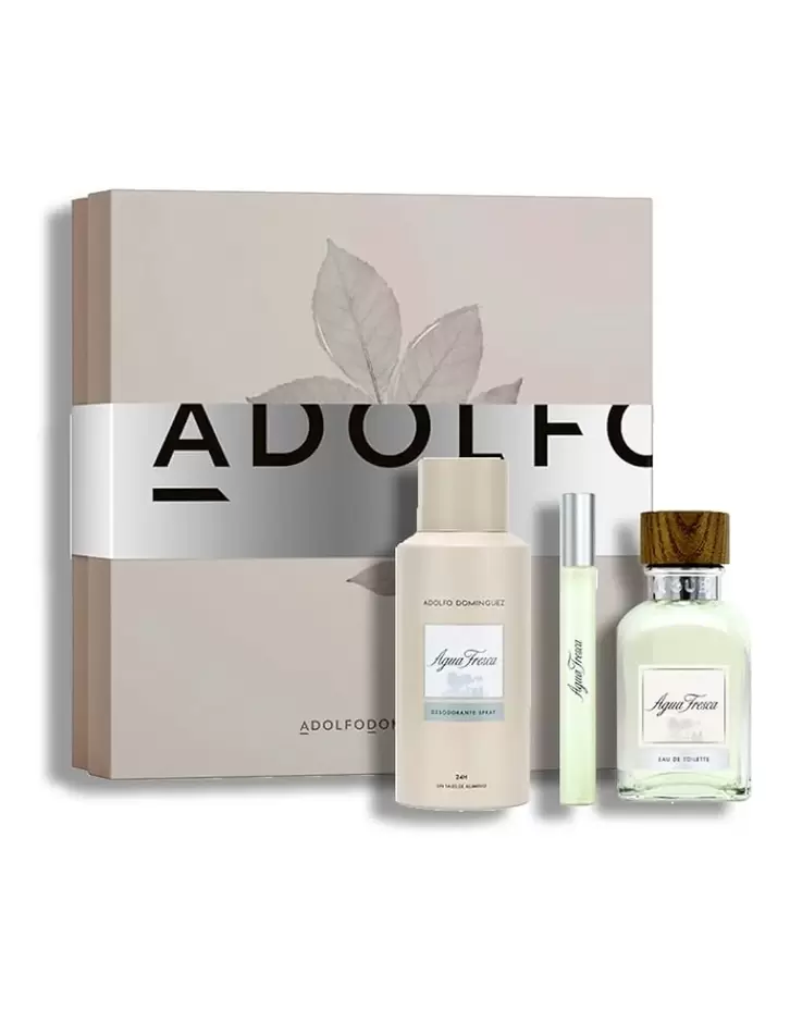 Oferta de Adolfo Domínguez Agua Fresca Gift Set EDT por 34,15€ en Gotta Perfumeries