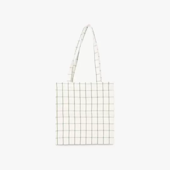 Oferta de Bolsa algodón verde/blanco RIA por 4,99€ en Gato Preto