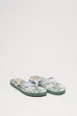 Oferta de Chanclas mujer Garfield tropical por 7,99€ en Fifty Factory