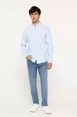 Oferta de Camisa Oxford Rayas Springfield por 19,99€ en Fifty Factory