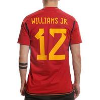 Oferta de Camiseta adidas España Williams Jr. 2022 2023 por 106,99€ en Futbolmania