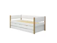 Oferta de Cama individual con cama de invitados y 2 cajones por 746,25€ en FLEXA