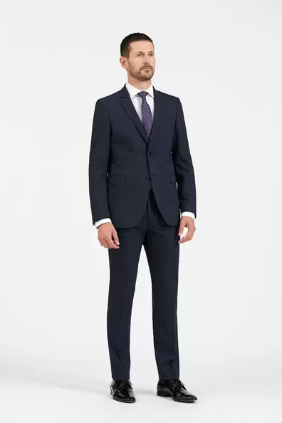 Oferta de Traje Lana Falso Liso, Slim Fit por 415€ en Florentino